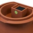 Good Ideas 50-Gallon Orange Plastic Rain Barrel Spigot