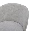 Circle 55 White (Multi-Colored) 27-in H Counter height Upholstered Swivel Metal Bar Stool 2 -Pack