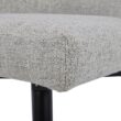 Circle 55 White (Multi-Colored) 27-in H Counter height Upholstered Swivel Metal Bar Stool 2 -Pack