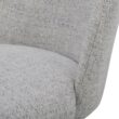 Circle 55 White (Multi-Colored) 27-in H Counter height Upholstered Swivel Metal Bar Stool 2 -Pack