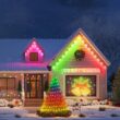 Govee 100-ft Plug-in White Indoor/Outdoor String Light with Color changing -Light LED Mini Bulbs Bluetooth Compatibility Wi-Fi Compatibility