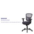 Flash Furniture Nicholas Dark Gray/Black Frame Contemporary Adjustable Height Swivel Mesh Executive Chair