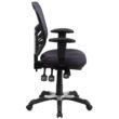 Flash Furniture Nicholas Dark Gray/Black Frame Contemporary Adjustable Height Swivel Mesh Executive Chair