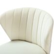 14 Karat Home Ivory Contemporary Ergonomic Adjustable Height Swivel Polyester Task Chair 14 Karat Home Ivory Contemporary Ergonomic Adjustable Height Swivel Polyester Task Chair