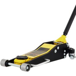 SVOPES Yellow 3-Ton Aluminum/Steel Hydraulic Low profile floor jack