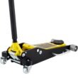 SVOPES Yellow 3-Ton Aluminum/Steel Hydraulic Low profile floor jack
