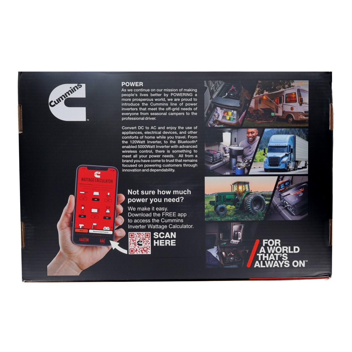 Cummins 5000 -Watt Power Inverter Cummins 5000 -Watt Power Inverter