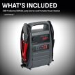 Schumacher Electric DSR ProSeries 2000 -Amp 12 -Volt Portable Car Battery Jump Starter with Digital Display