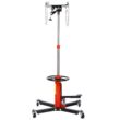Siavonce Red 0.75-Ton Steel Hydraulic Transmission jack