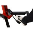 Siavonce Red 0.75-Ton Steel Hydraulic Transmission jack