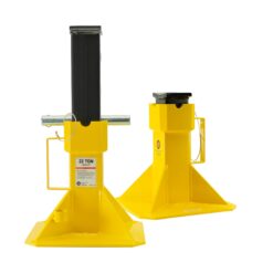 ESCO Yellow 22-Ton Steel Manual Jack stand set