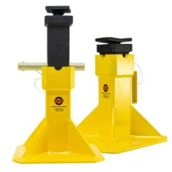 ESCO Yellow 22-Ton Metal Manual Jack stand set
