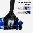 Miki Shinly Blue 3-Ton Steel Hydraulic Floor jack