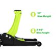 Siavonce Green 4-Ton Steel Hydraulic Trolley jack