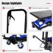 Siavonce Multiple colors/finishes 0.25-Ton Steel Hydraulic Trolley jack