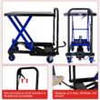 Siavonce Multiple colors/finishes 0.25-Ton Steel Hydraulic Trolley jack