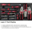 LETILY 339 -Piece Standard (SAE) and Metric Mechanics Tool Set with Hard Case