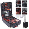 LETILY 969 -Piece Standard (SAE) and Metric Mechanics Tool Set with Hard Case