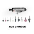 Tatayosi 71 Piece Air Tool and Accessories Kit Impact Wrench Air Ratchet Die Grinder Aire Hammer Hose Fittings Storage Case Tools Tool OrganizersPower Pneumatic Tools Black and Silver Steel