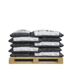 GroundSmart 37.5-cu ft Black Rubber Nuggets Bulk Rubber Mulch Certified for Playgrounds IPEMA Recycled Bulk Mulch
