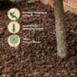 GroundSmart 37.5-cu ft Brown Rubber Nuggets Bulk Rubber Mulch Certified for Playgrounds IPEMA Recycled Bulk Mulch