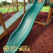 GroundSmart 37.5-cu ft Red Rubber Nuggets Bulk Rubber Mulch Certified for Playgrounds IPEMA Recycled Bulk Mulch