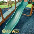 GroundSmart 37.5-cu ft Blue Rubber Nuggets Bulk Rubber Mulch Certified for Playgrounds IPEMA Recycled Bulk Mulch