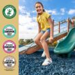 GroundSmart 37.5-cu ft Blue Rubber Nuggets Bulk Rubber Mulch Certified for Playgrounds IPEMA Recycled Bulk Mulch