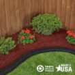 GroundSmart 37.5-cu ft Red Rubber Shredded Bulk Rubber Mulch Certified for Playgrounds IPEMA Recycled Bulk Mulch