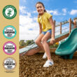 GroundSmart 37.5-cu ft Cypress Rubber Nuggets Bulk Rubber Mulch Certified for Playgrounds IPEMA Recycled Bulk Mulch