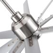 BABOOM Smart Integrated LED Ceiling Fan 72-in Integrated LED Smart Silver with ABS Blades Ceiling Fan With Light - Remote Included ( 8 -Blade ) BABOOM Smart Integrated LED Ceiling Fan 72-in Integrated LED Smart Silver with ABS Blades Ceiling Fan With Light - Remote Included ( 8 -Blade )