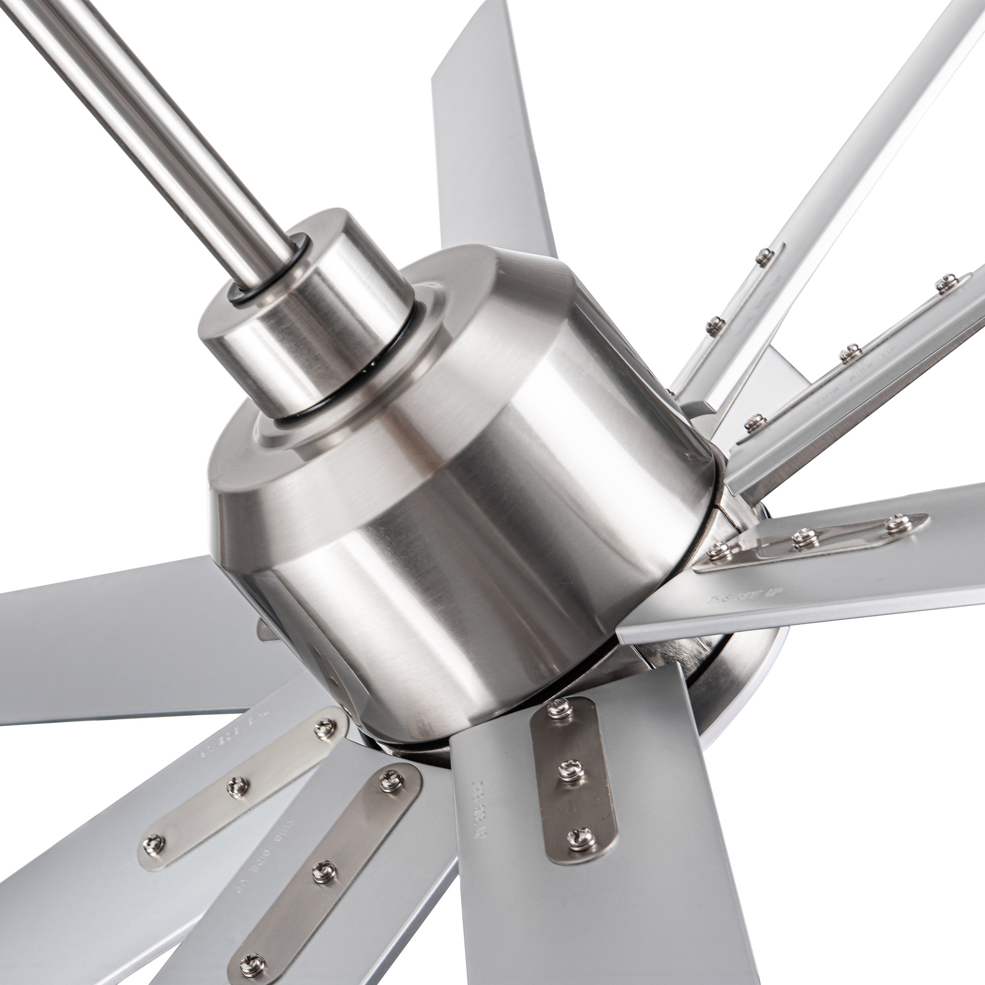 BABOOM Smart Integrated LED Ceiling Fan 72-in Integrated LED Smart Silver with ABS Blades Ceiling Fan With Light - Remote Included ( 8 -Blade ) BABOOM Smart Integrated LED Ceiling Fan 72-in Integrated LED Smart Silver with ABS Blades Ceiling Fan With Light - Remote Included ( 8 -Blade )