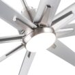 BABOOM Smart Integrated LED Ceiling Fan 72-in Integrated LED Smart Silver with ABS Blades Ceiling Fan With Light - Remote Included ( 8 -Blade ) BABOOM Smart Integrated LED Ceiling Fan 72-in Integrated LED Smart Silver with ABS Blades Ceiling Fan With Light - Remote Included ( 8 -Blade )