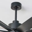 Parrot Uncle Smart Fan 72-in Color-Changing Integrated LED Smart Matte Black with Matte Blades Ceiling Fan With Light - Remote Included ( 8 -Blade )