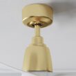 Fanimation Kute 52-in Outdoor Smart Brushed Satin Brass with Matte White Blades Propeller Ceiling Fan Light Kit Compatible 3 -Blade )