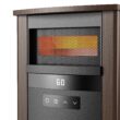 Utilitech 1500 -Watt Infrared quartz Cabinet Indoor Electric Space Heater with Thermostat with Remote
