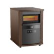Utilitech 1500 -Watt Infrared quartz Cabinet Indoor Electric Space Heater with Thermostat with Remote