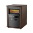 Utilitech 1500 -Watt Infrared quartz Cabinet Indoor Electric Space Heater with Thermostat with Remote
