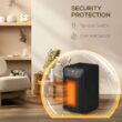 BABOOM 1500 -Watt Infrared quartz Tower Indoor Electric Space Heater with Thermostat with Remote