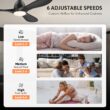 CO-Z 52-in Color-Changing Integrated LED Smart Black with Black Blades Propeller Ceiling Fan With Light - Remote Included ( 3 -Blade )