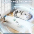 DuraComfort Portable Air Conditioners 14000 BTU, Dehumidifier, Cooling, Fan, Remote Control, 450 Sq. ft