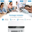 Fenbeli 8000 BTU ASHRAE Portable Air Conditioner with Remote Control, White Fenbeli 8000 BTU ASHRAE Portable Air Conditioner with Remote Control, White