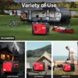PowerSmart 4800W Gas Powered Inverter Generator CO Detect with Manual Start Portable wheel,for Outdoor PowerSmart 4800W Gas Powered Inverter Generator CO Detect with Manual Start Portable wheel,for Outdoor