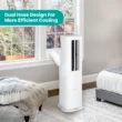 Hisense 8,000 BTU 11,000 BTU ASHRAE Inverter Air Conditioner with heat in White, 350 sq. ft., AHTP0825UW1W