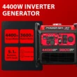 PowerSmart 4400-Watt Gas Powered Inverter Generator for Outdoor and Home Use, EPA Compliant PowerSmart 4400-Watt Gas Powered Inverter Generator for Outdoor and Home Use, EPA Compliant