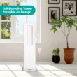 Hisense 8,000 BTU 11,000 BTU ASHRAE Inverter Air Conditioner with heat in White, 350 sq. ft., AHTP0825UW1W