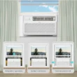 PhiloDeco Energy Star Window Air Conditioner, 10000 BTU Window Air Conditioner with Wifi 440 sq ft. Inverter Ac, Remote Control
