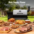 Z GRILLS ZPG-7002B3E 697-Sq. in Sliver Pellet Grill
