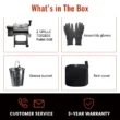 Z GRILLS ZPG-7002B3E 697-Sq. in Sliver Pellet Grill