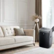 TCL 10,000 BTU 450 Sq. ft. Smart Portable Air Conditioner/Heater with Fan & Dehumidifier Modes, Dual Function, All Season Comfort, Black